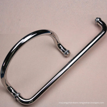 High Quality Polished Chrome shower Pull Handle for glass door